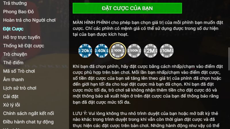 Kinh nghiệm cược baccarat siêu bất bại