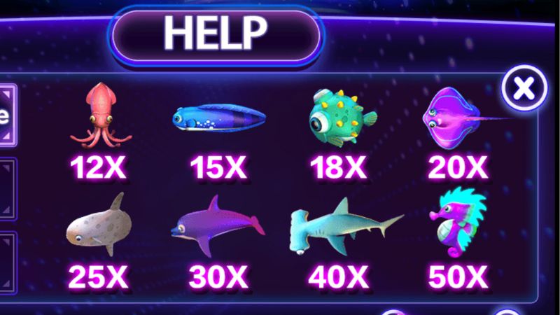 Hệ số trả thưởng hấp dẫn trong game Fishing Disco DA88