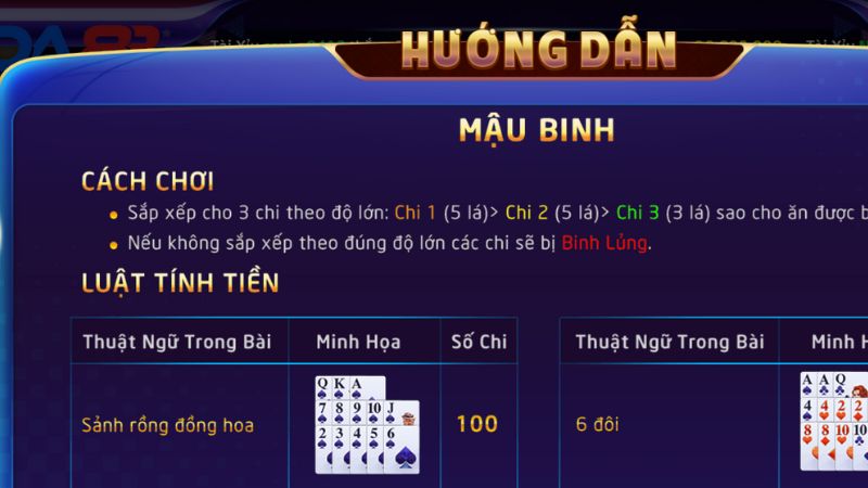 Chính sách trả thưởng siêu hấp dẫn khi chơi mậu binh DA88