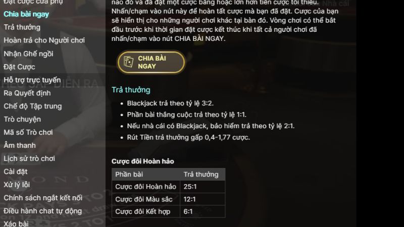 Nhận thưởng siêu đã về tài khoản sau khi nắm rõ luật chơi blackjack